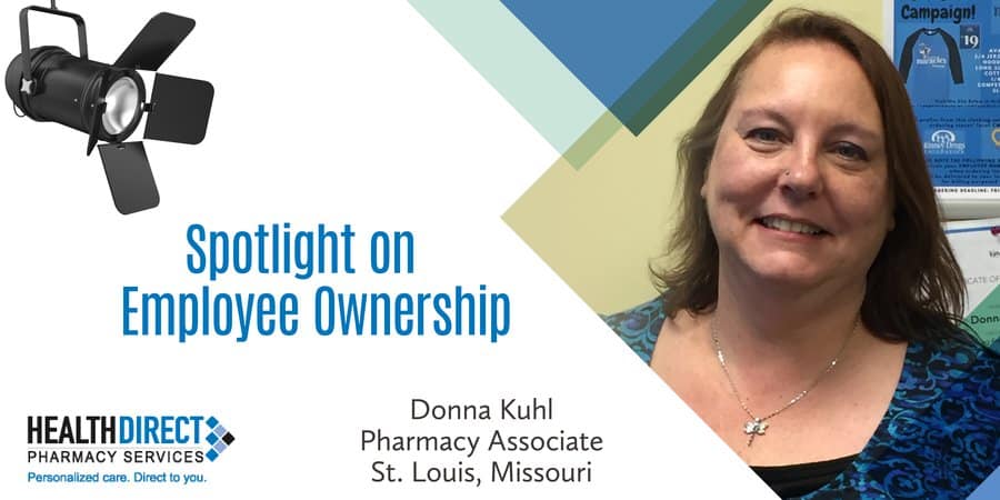 HealthDirect Spotlight on Employee Ownership – Donna Kuhl