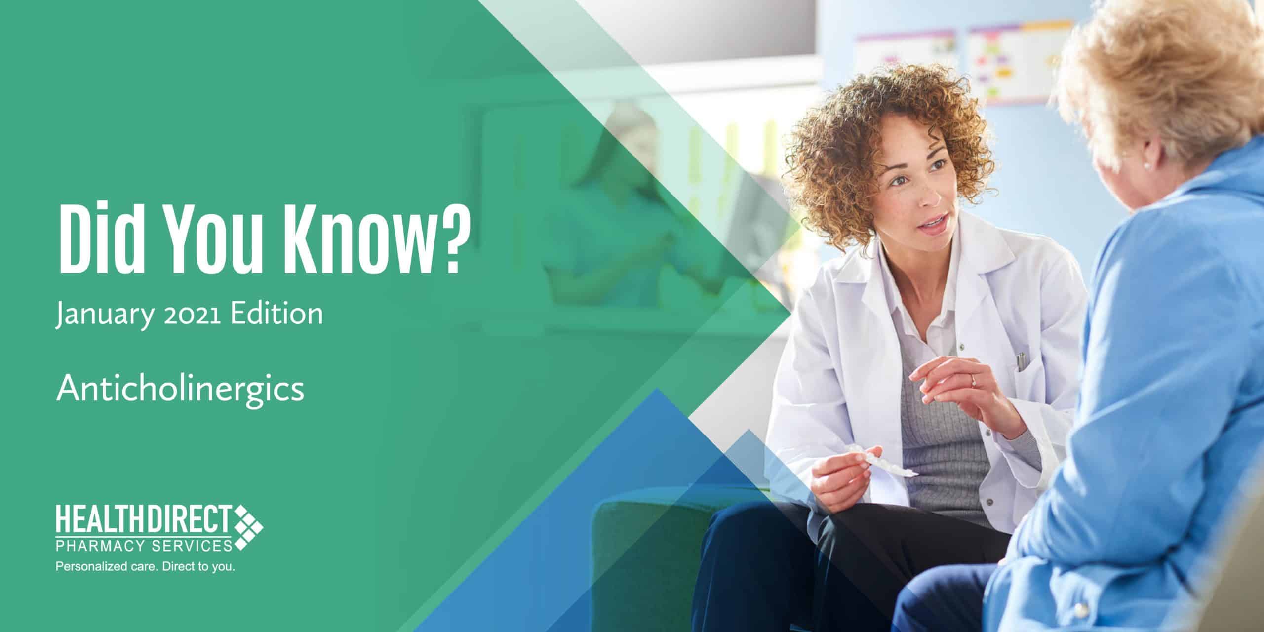 Physician discussing medication with senior patient