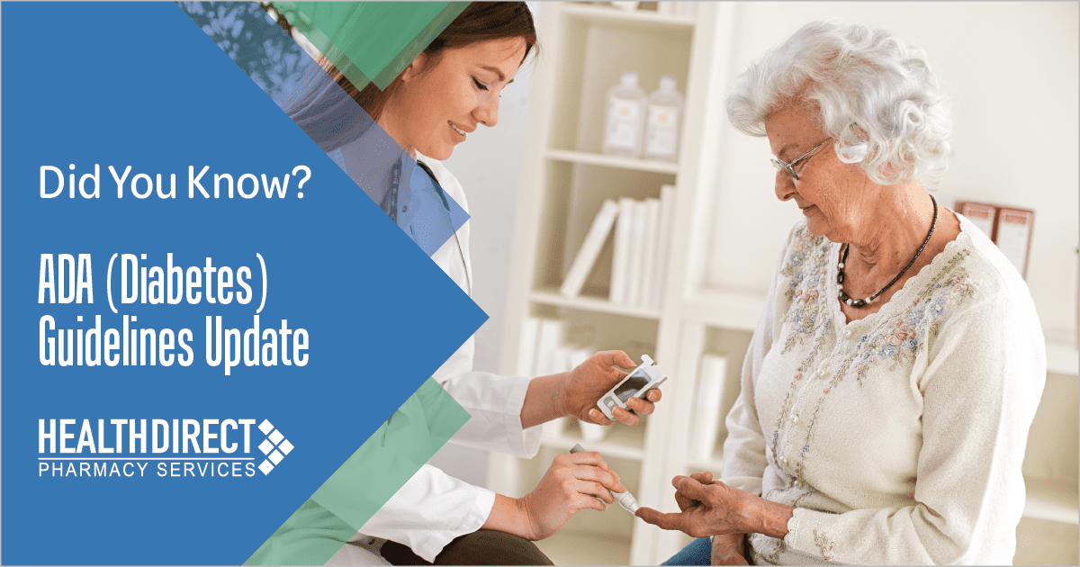 Did You Know? ADA (Diabetes) Guidelines Update 2023