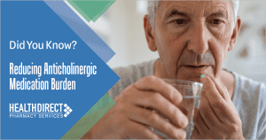 Feature image for HealthDirect's Did You Know? Reducing Anticholinergic Medication Burden - Dec 2023