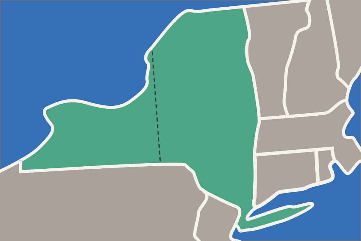 New York region map