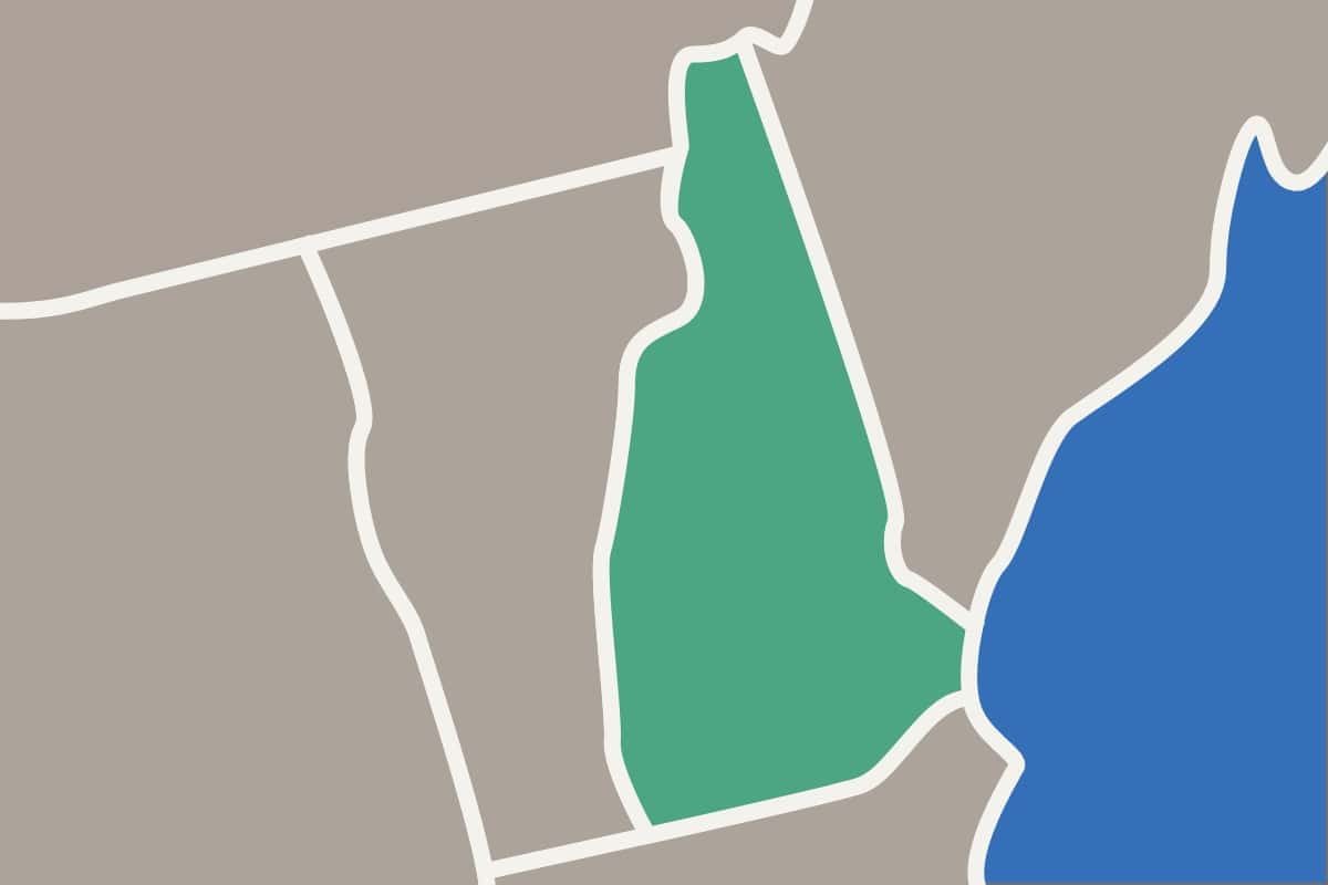 New Hampshire region map